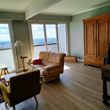 Apartment L'echappee Haute - T4 Lumineux Avec Vue Imprenable Et Bureau - Emplacement D'exception Toulouse