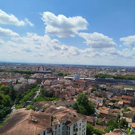 L'echappee Haute - T4 Lumineux Avec Vue Imprenable Et Bureau - Emplacement D'exception Toulouse